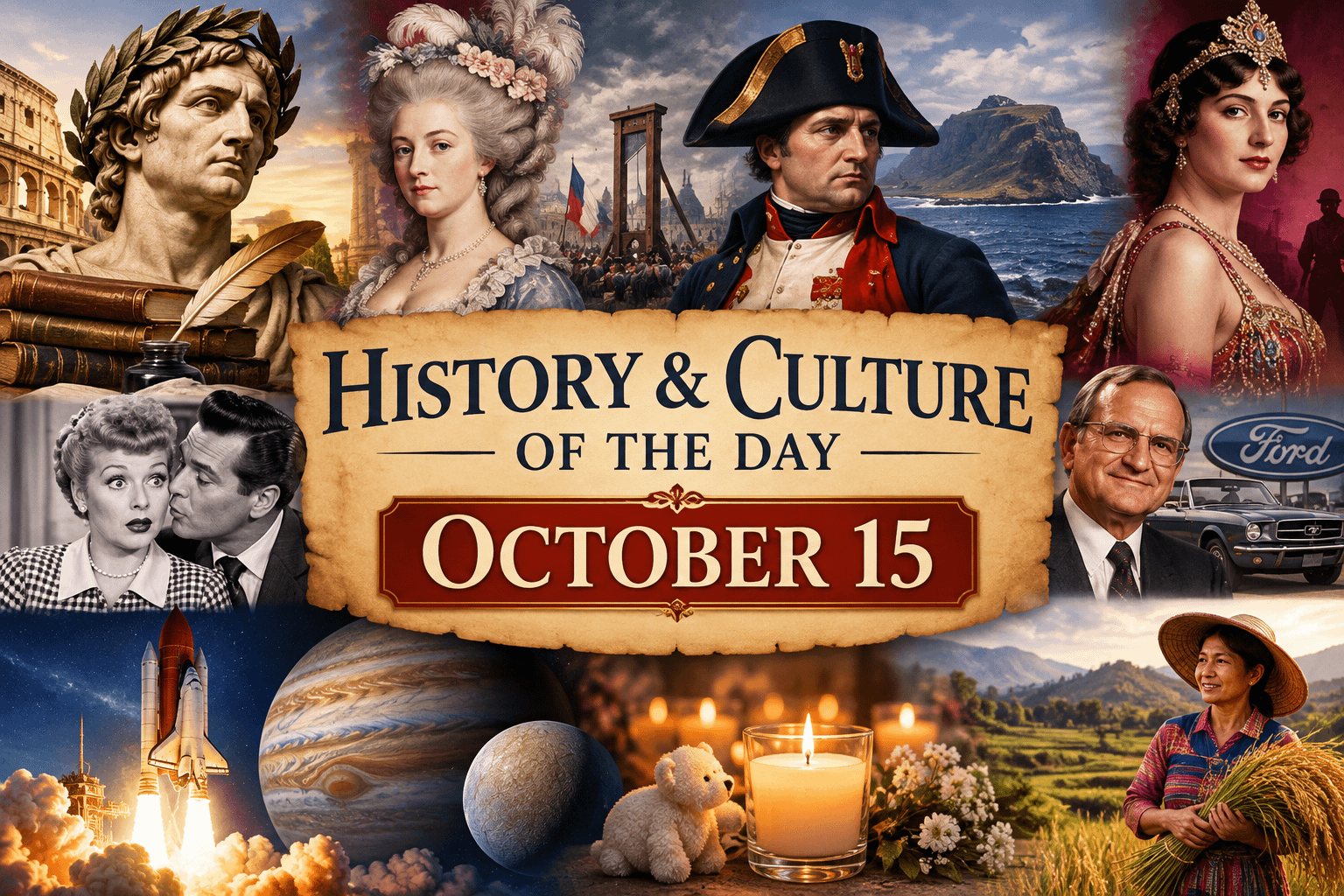 History & Culture of the Day — October 15 1 cffb32c5 438f 4da4 b28a 0bacc11b07f2