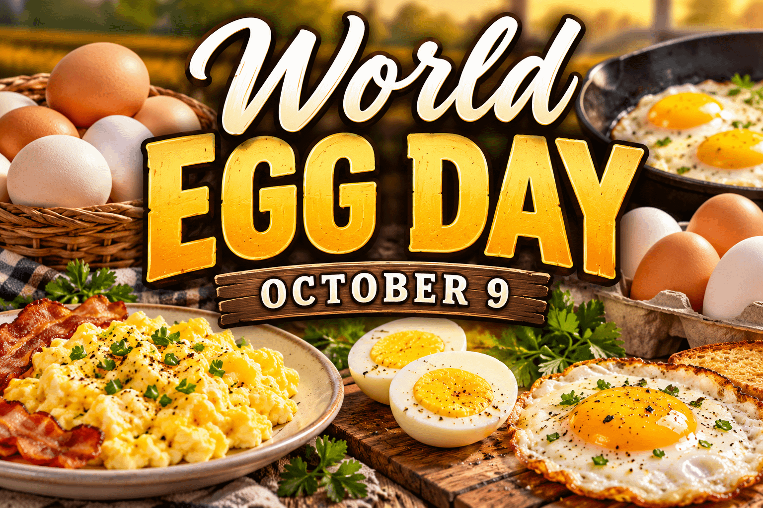 World Egg Day — Celebrating One of the World’s Most Versatile Foods