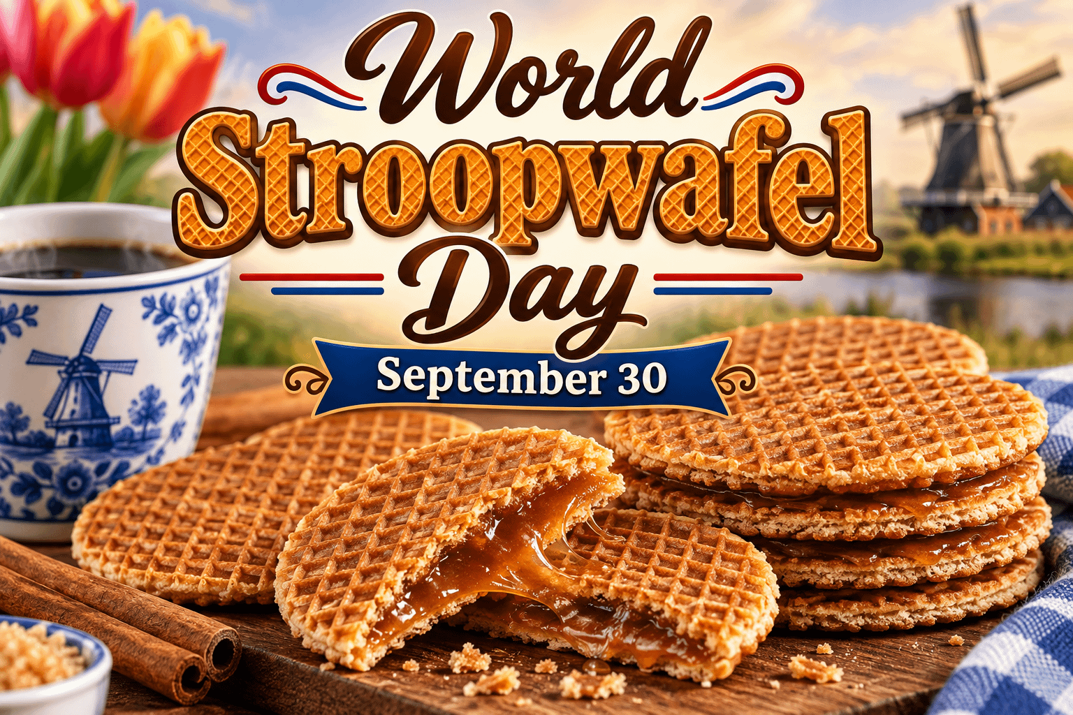 World Stroopwafel Day: Celebrating the Sweet Dutch Treat We Can’t Resist 1 c3bfabcd b380 4026 b15c 005a85c8e7e7